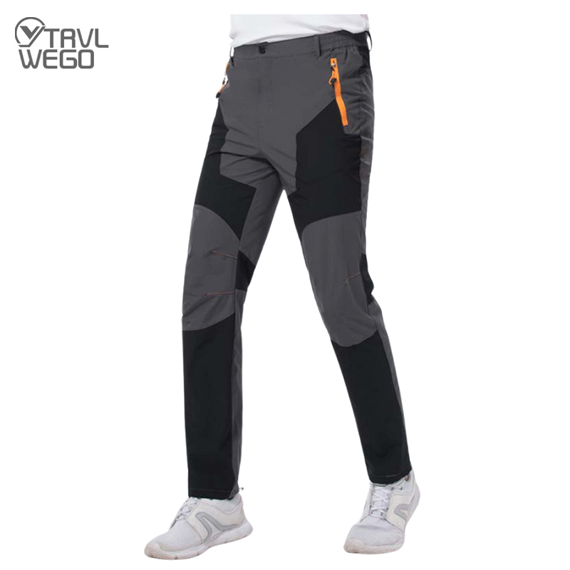 Fishing Pants Waterproof - TRVLWEGO Men Summer Hiking Pants Wear-resistant