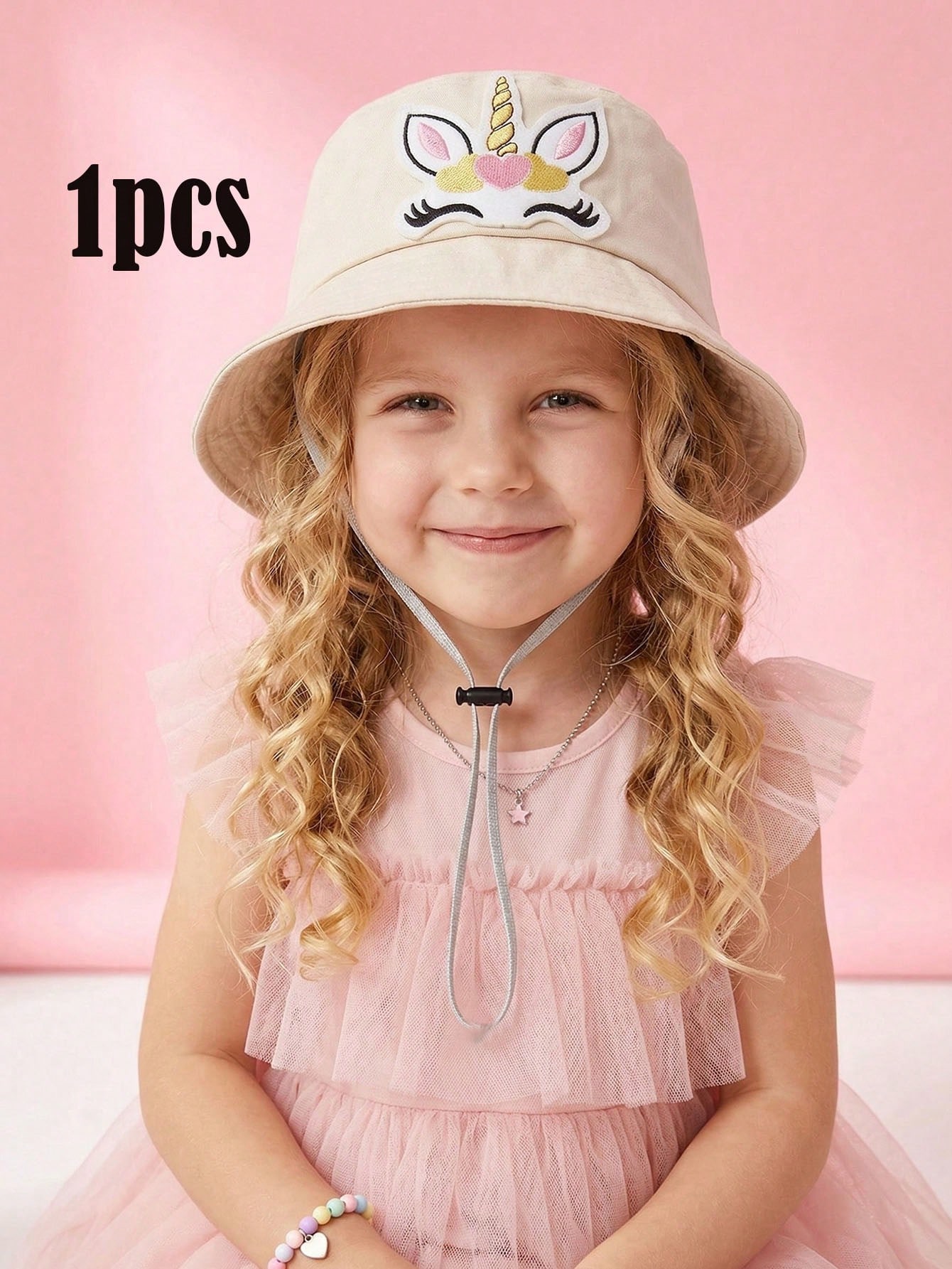 1pcs 3-8Y Girls Sequined Butte - Fishing Hat recensione e prezzo