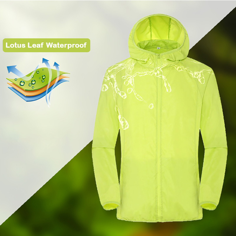 Camping Rain Jacket Men Women  - Fishing Rain Suit recensione e prezzo