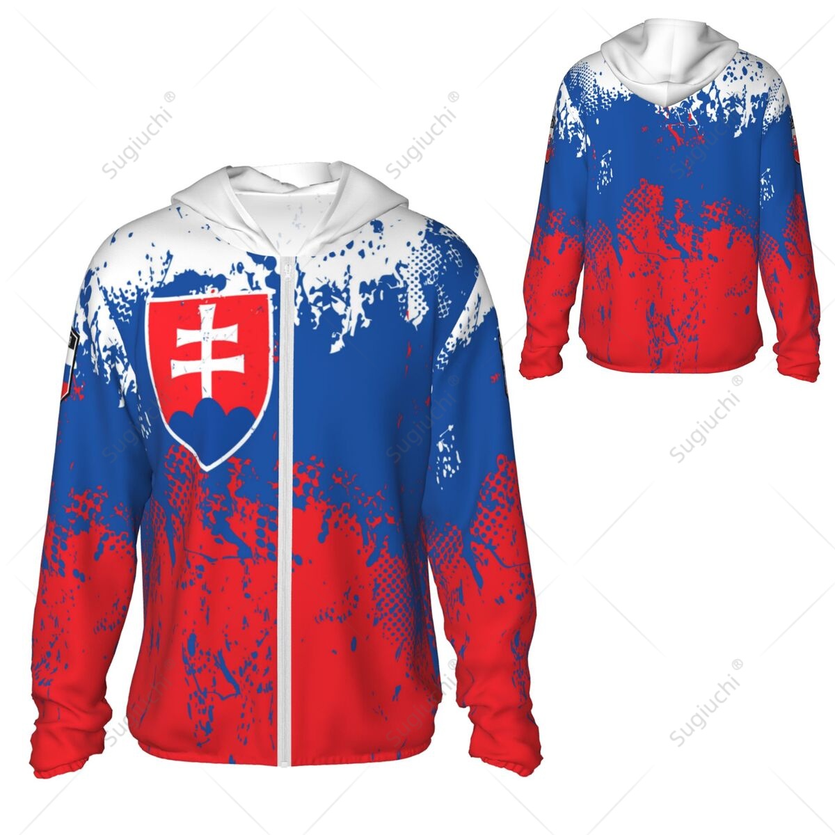 Slovakia Flag Sun Protection H - Fishing Hoodie recensione e prezzo
