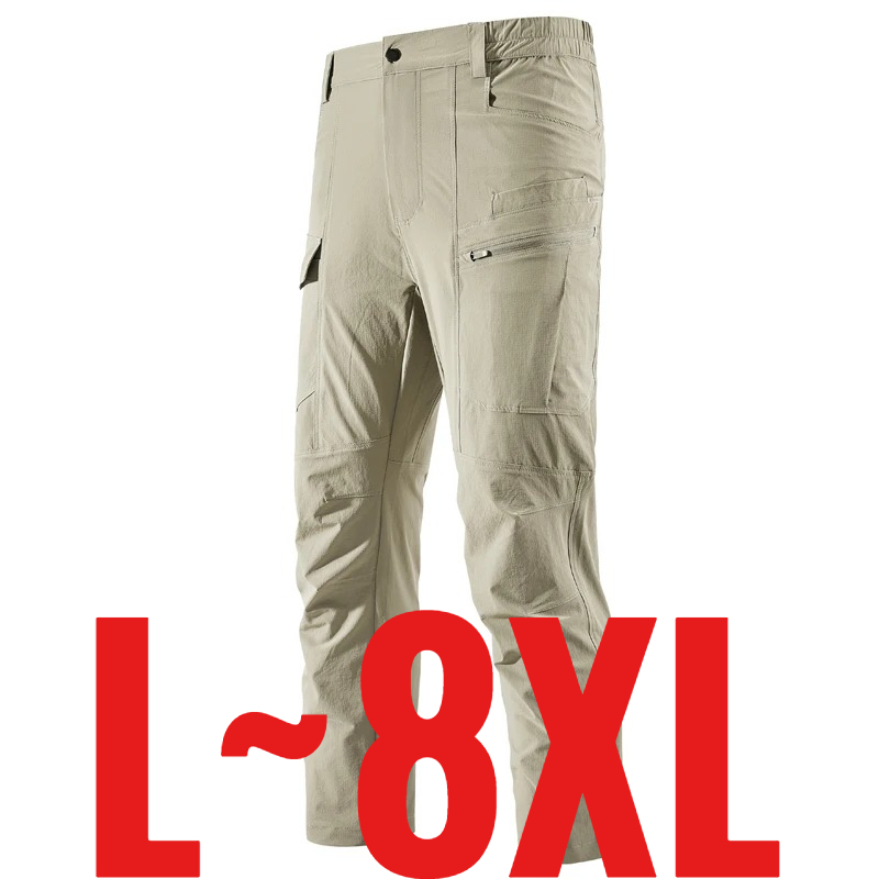 Plus Size 8XL Men's Casual Pan - Fishing Pants Waterproof recensione e prezzo