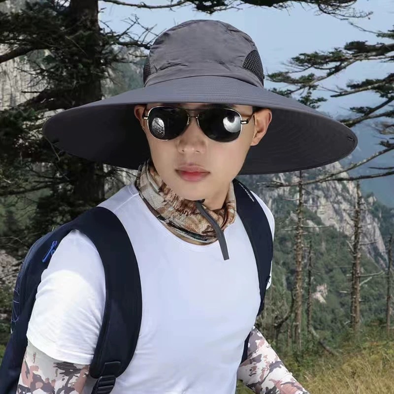 Large Brim Polyester Sun Hat U - Fishing Hat recensione e prezzo