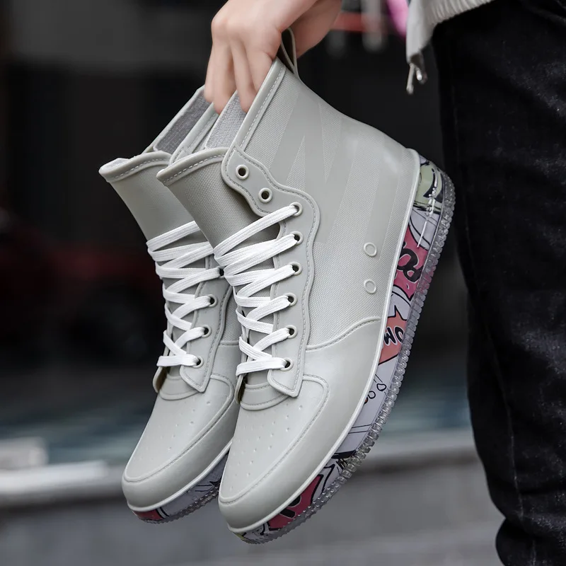 Men Rain Boots Fashion Trendy  - Fishing Boots recensione e prezzo