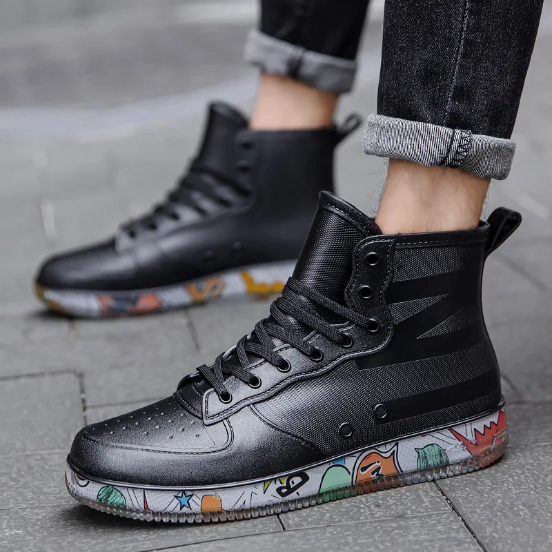 Men Rain Boots Fashion Trendy  - Fishing Boots recensione e prezzo