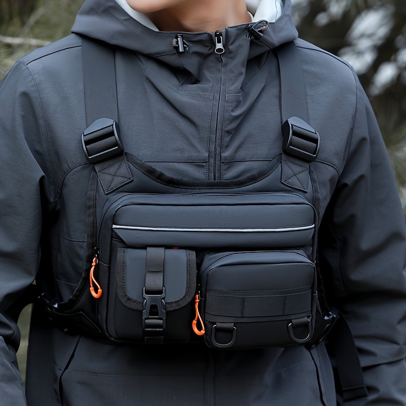 Men's Tactical Chest Bag, Runn - Fishing Vest recensione e prezzo