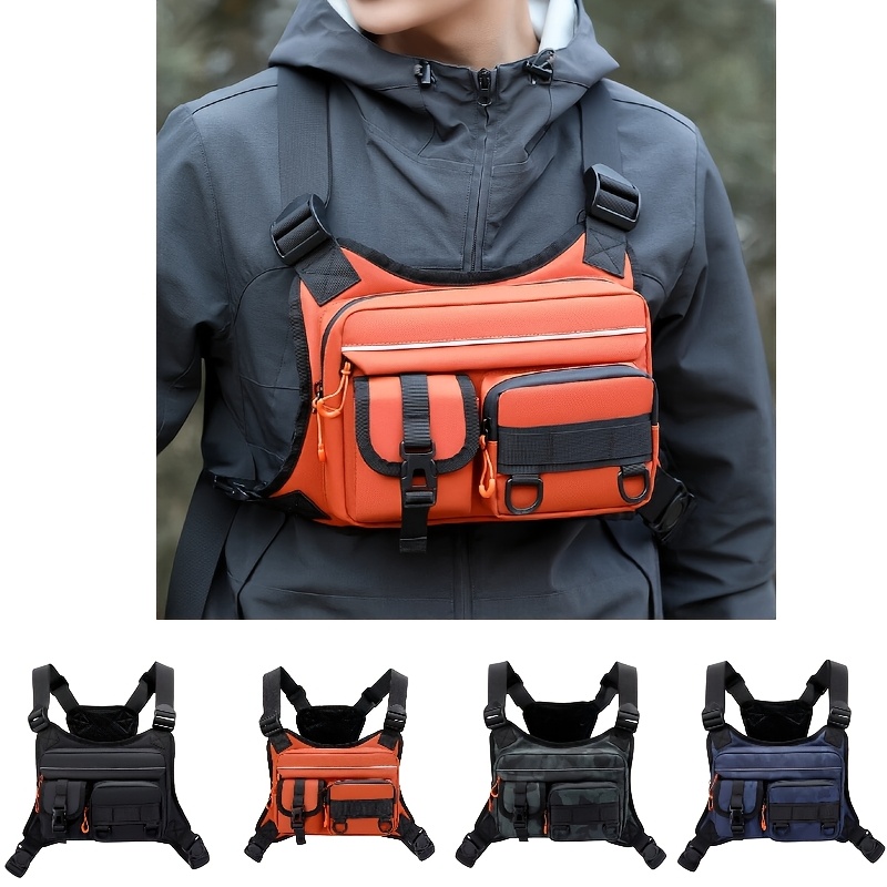 Men's Tactical Chest Bag, Runn - Fishing Vest recensione e prezzo