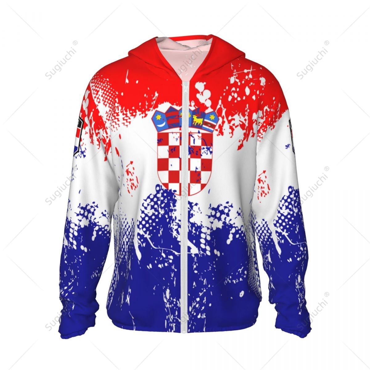 Croatia Flag Sun Protection Ho - Fishing Hoodie recensione e prezzo