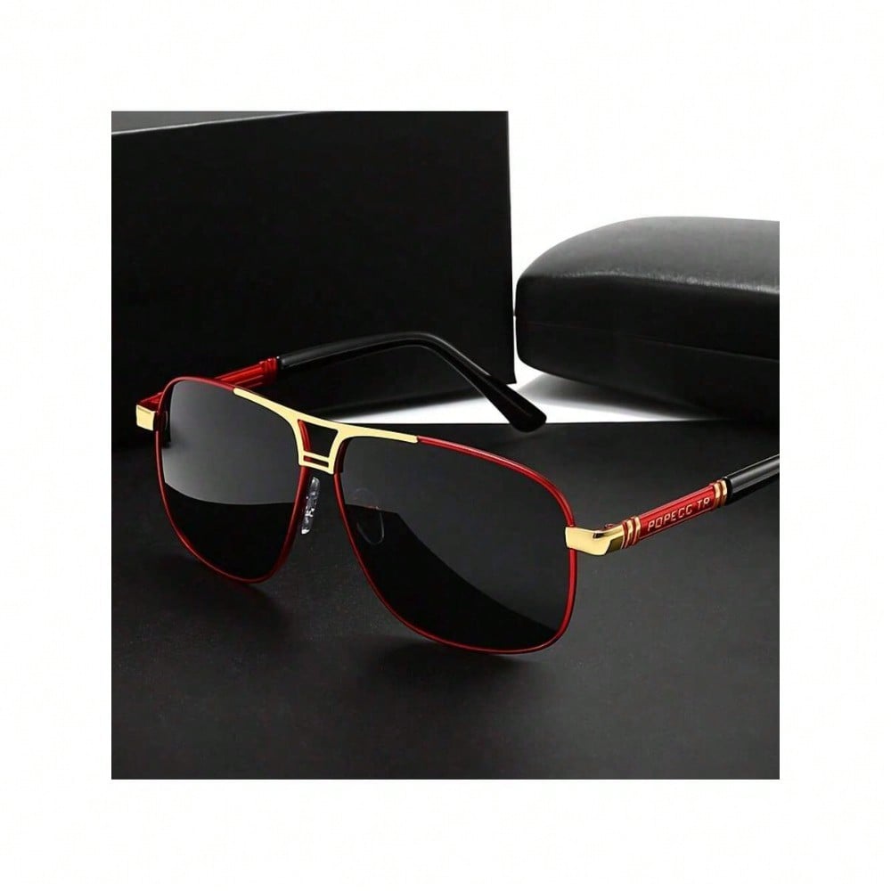 Large Metal Polarized Men And  - Fishing Sunglasses Polarized recensione e prezzo