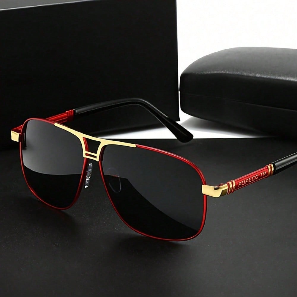 Large Metal Polarized Men And  - Fishing Sunglasses Polarized recensione e prezzo
