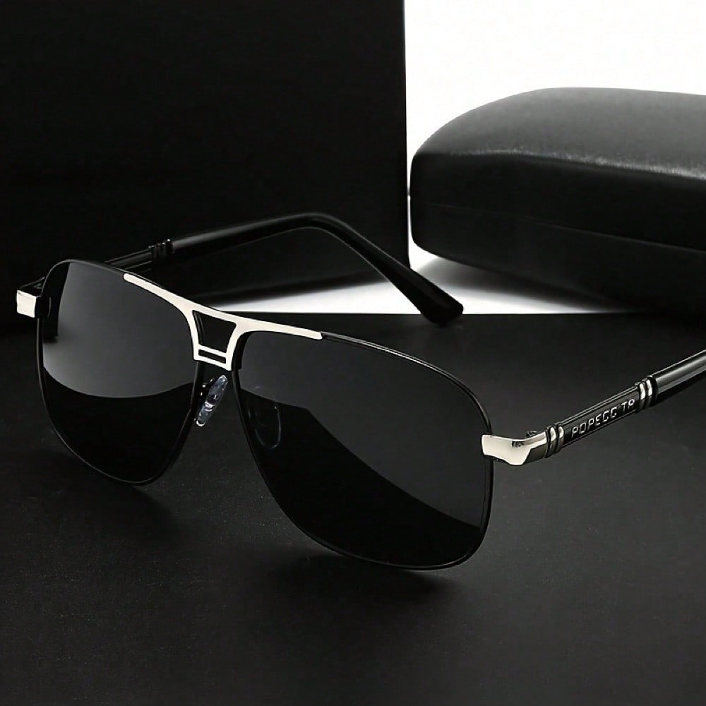 Large Metal Polarized Men And  - Fishing Sunglasses Polarized recensione e prezzo