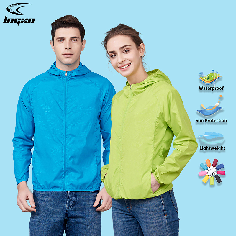 LNGXO Unisex Hiking Jacket Men - Fishing Rain Suit recensione e prezzo
