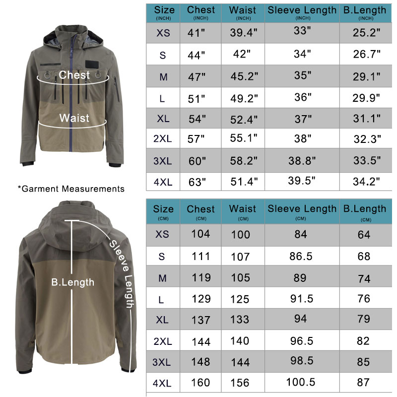 Fishing Wading Jackets 4-Ply B - Fishing Jacket Waterproof recensione e prezzo