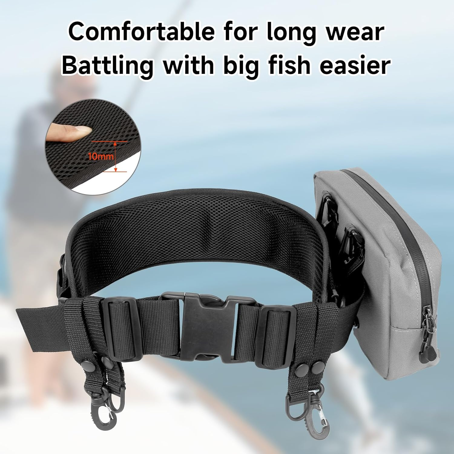 SANLIKE Fishing Belt Rod Holde - Fishing Belt recensione e prezzo