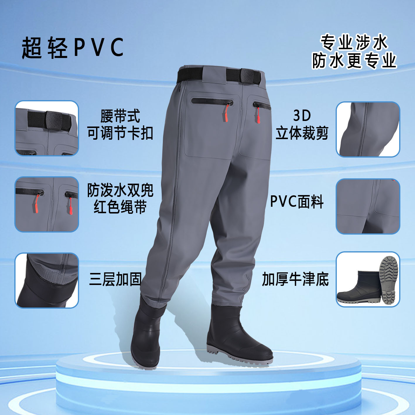 Men's Waterproof Fishing Wadin - Fishing Pants Waterproof recensione e prezzo