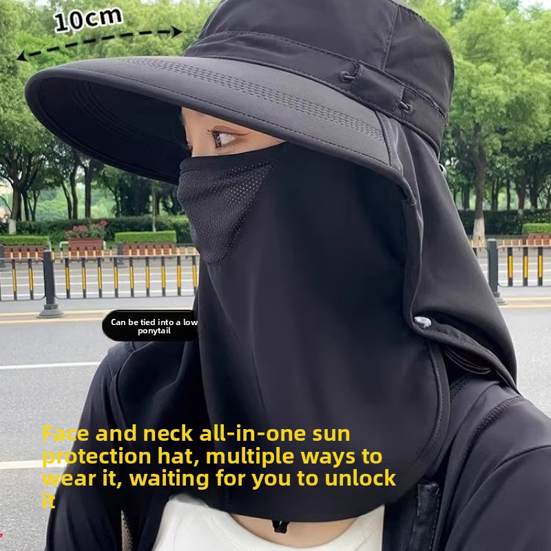 Full Coverage Sun Hat with Fac - Fishing Mask Sun Protection recensione e prezzo