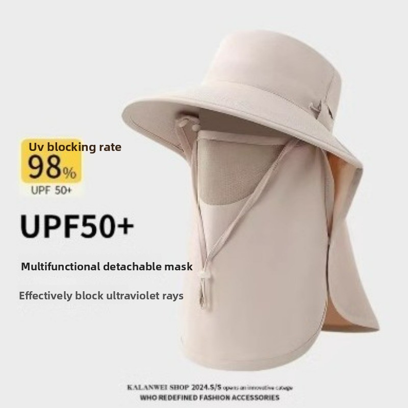 Full Coverage Sun Hat with Fac - Fishing Mask Sun Protection recensione e prezzo