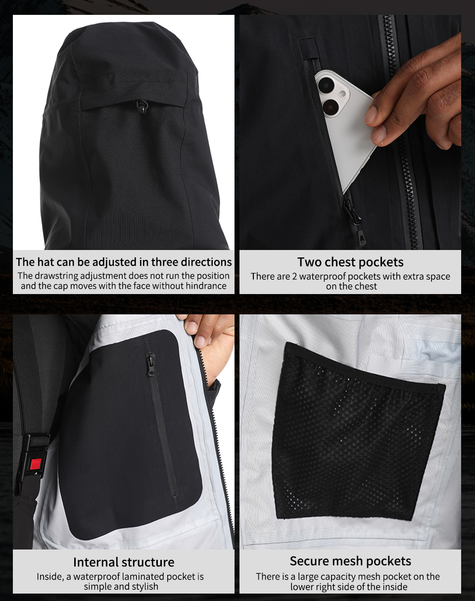 Men's Waterproof Sports Jacket - Fishing Jacket Waterproof recensione e prezzo