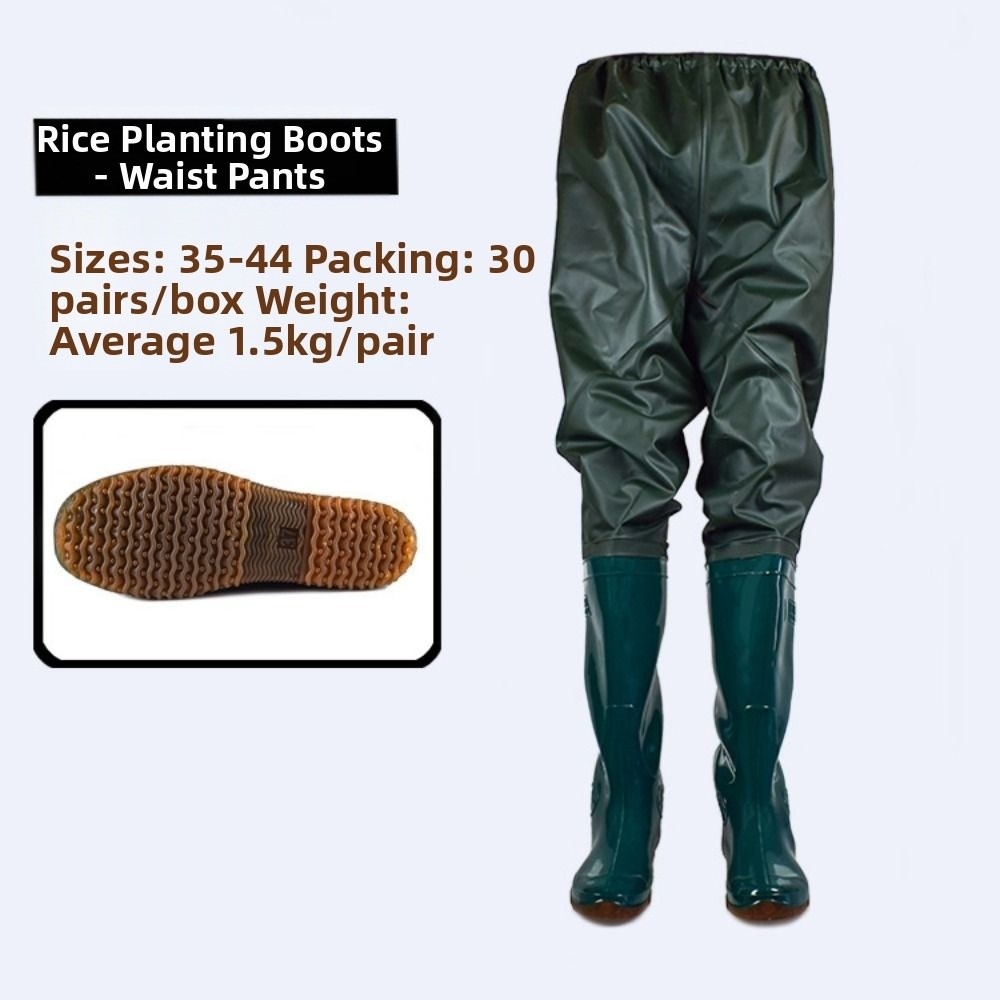 New Plastic PVC Transplant Pan - Fishing Pants Waterproof recensione e prezzo