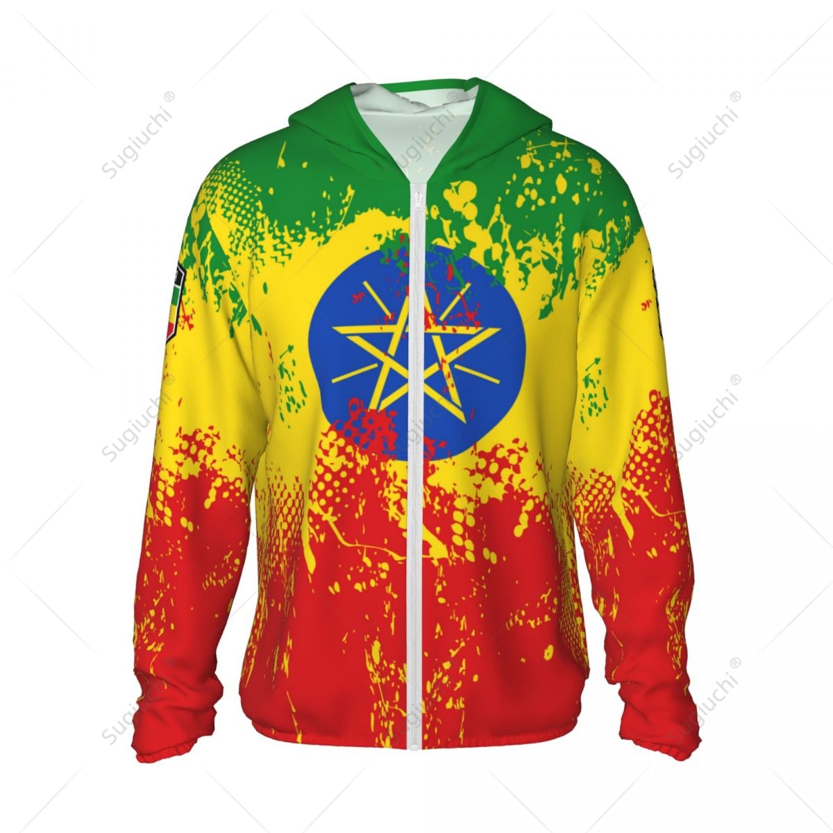 Ethiopia Flag Sun Protection H - Fishing Hoodie recensione e prezzo