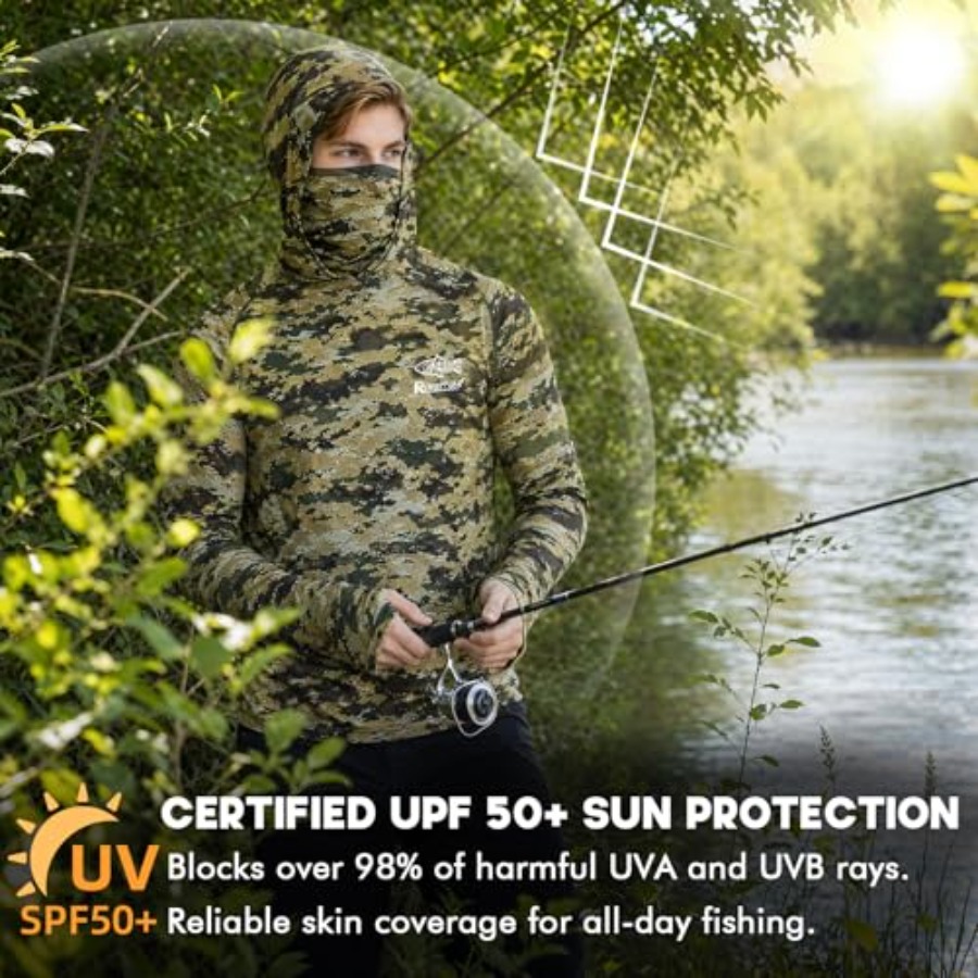 UPF 50+ Fishing Hoodie with Ne - Fishing Hoodie recensione e prezzo