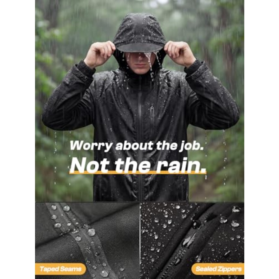Men's Waterproof Rain Gear 2pc - Fishing Rain Suit recensione e prezzo