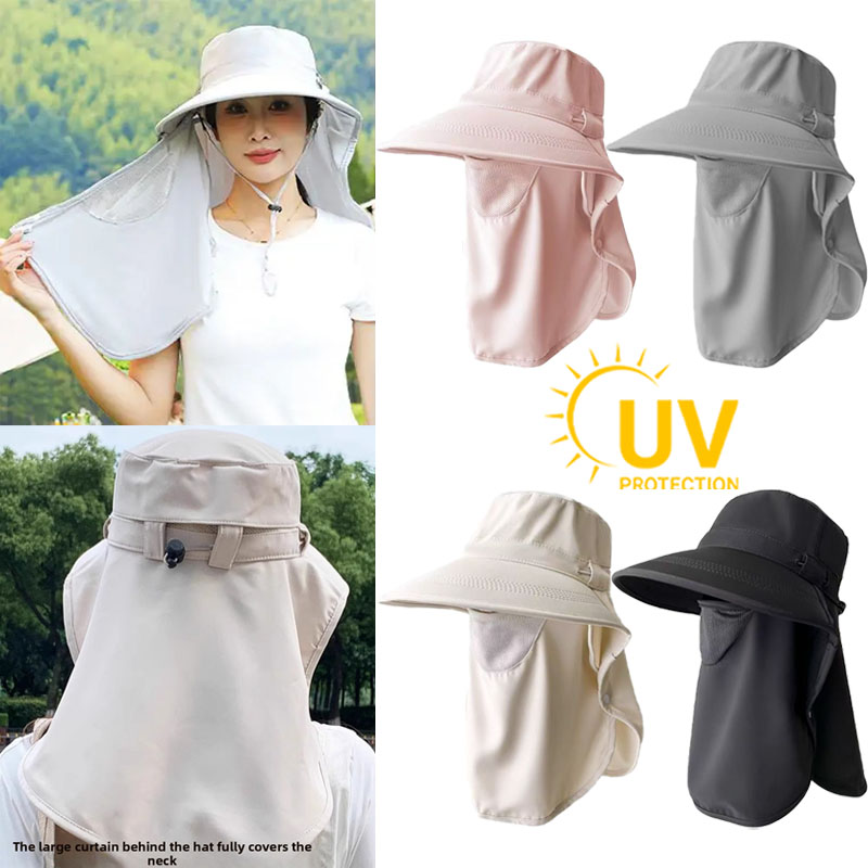Summer Sun Hats with Face Mask - Fishing Mask Sun Protection recensione e prezzo