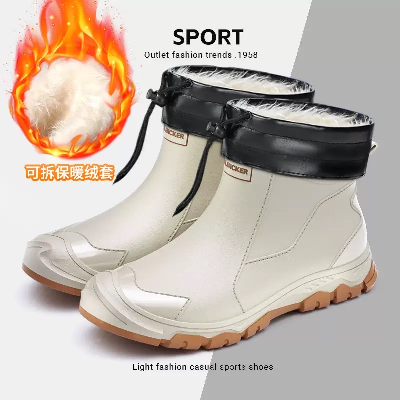 Waterproof Men's Rain Shoes Fa - Fishing Boots recensione e prezzo