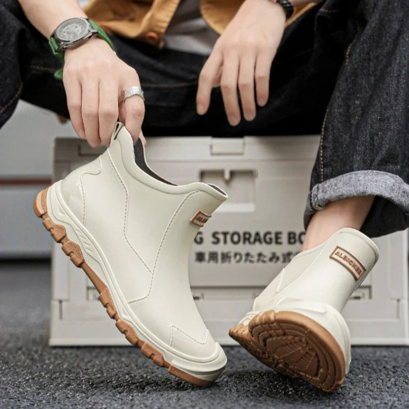 Waterproof Men's Rain Shoes Fa - Fishing Boots recensione e prezzo