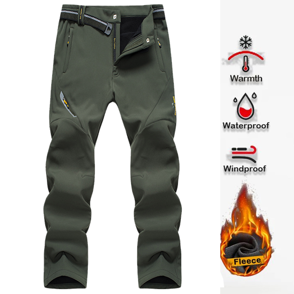 Men's Hiking Pants Softshell O - Fishing Pants Waterproof recensione e prezzo
