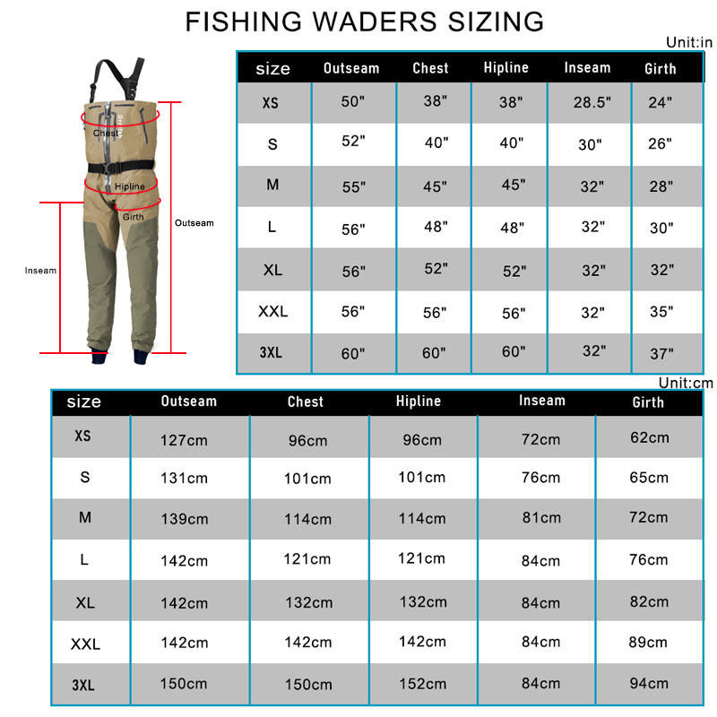 Zippered Waterproof Wader With - Fishing Waders recensione e prezzo