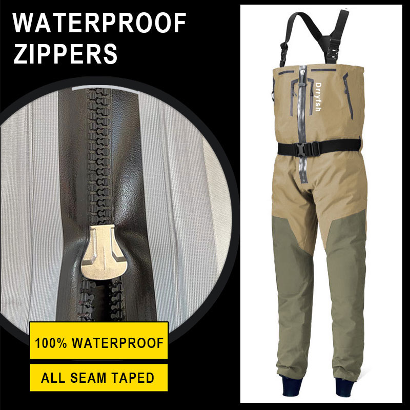 Zippered Waterproof Wader With - Fishing Waders recensione e prezzo