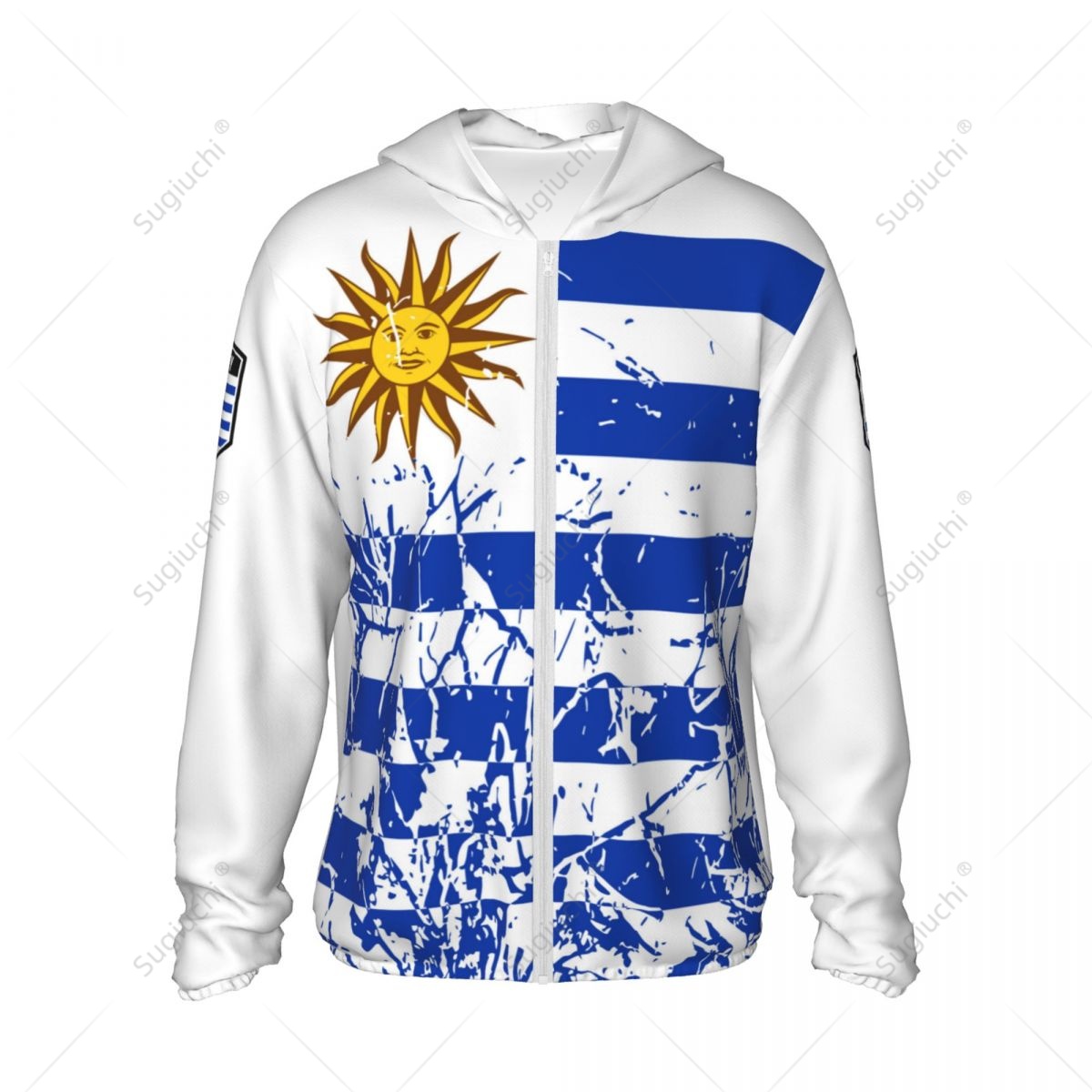 Uruguay Flag Sun Protection Ho - Fishing Hoodie recensione e prezzo