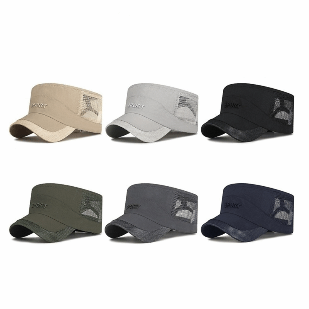New Adjustable Flat Top Cap Su - Fishing Hat recensione e prezzo