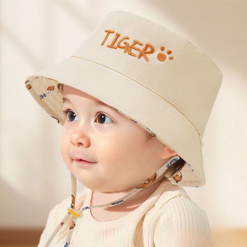 Letter Embroidered Baby Bucket - Fishing Hat recensione e prezzo