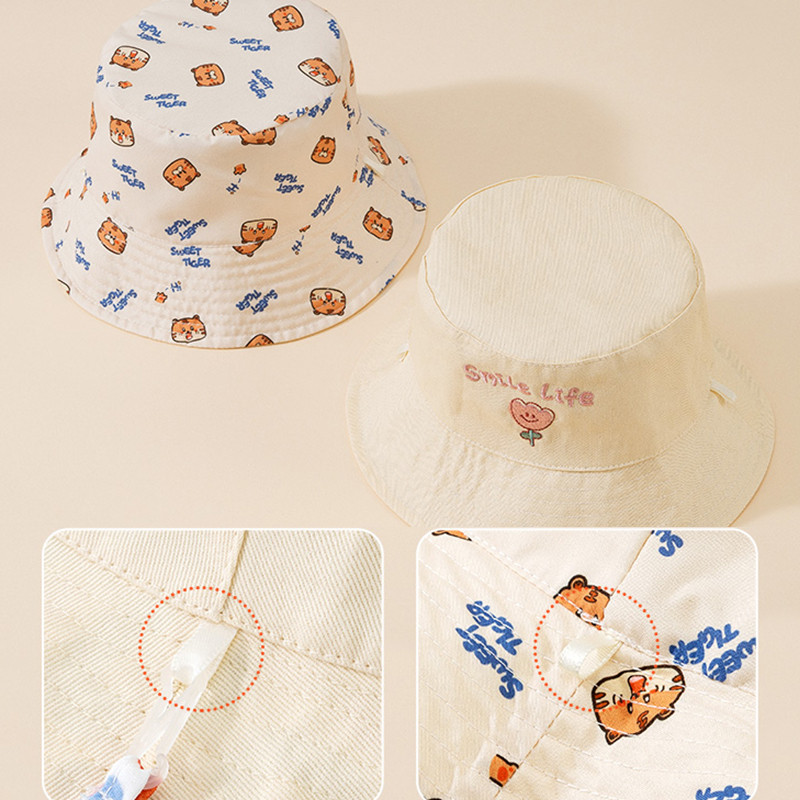 Letter Embroidered Baby Bucket - Fishing Hat recensione e prezzo