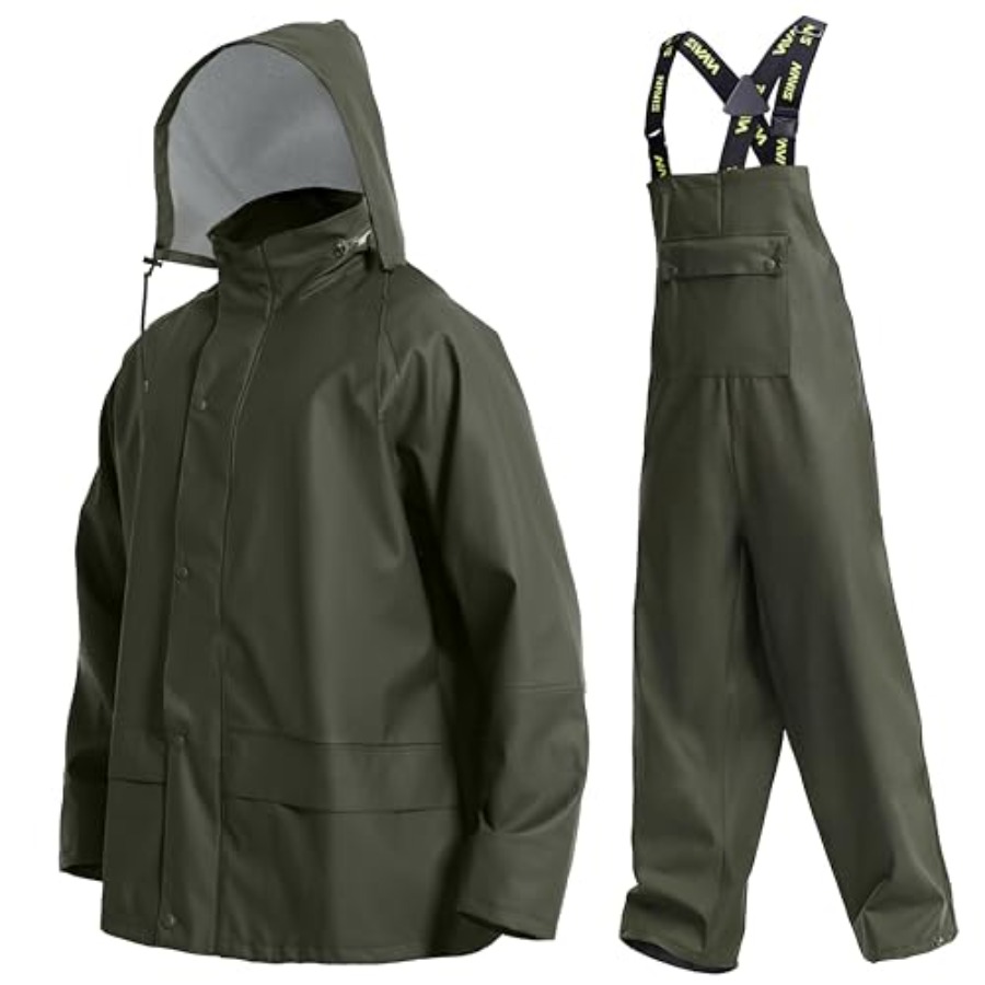 Mens PRO Workwear 3-Piece Wate - Fishing Rain Suit recensione e prezzo