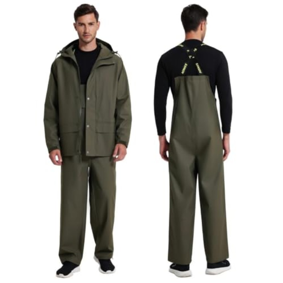 Mens PRO Workwear 3-Piece Wate - Fishing Rain Suit recensione e prezzo