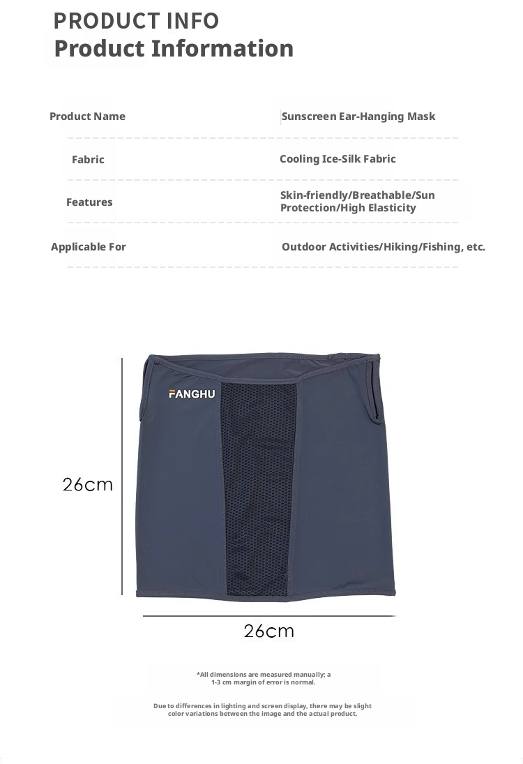 1 piece of summer ice silk ant - Fishing Mask Sun Protection recensione e prezzo