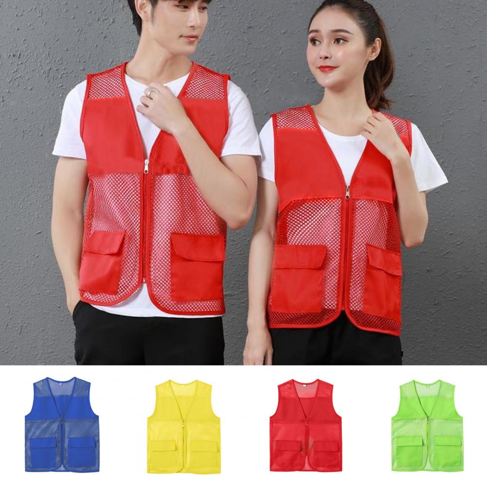 Fishing Vest Hollow Out Zipper - Fishing Vest recensione e prezzo