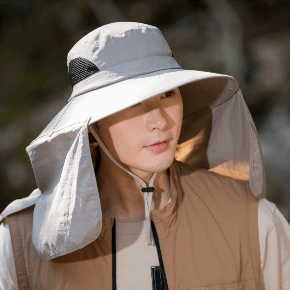 Fashion Cloth Men Sun Hat Big  - Fishing Hat recensione e prezzo