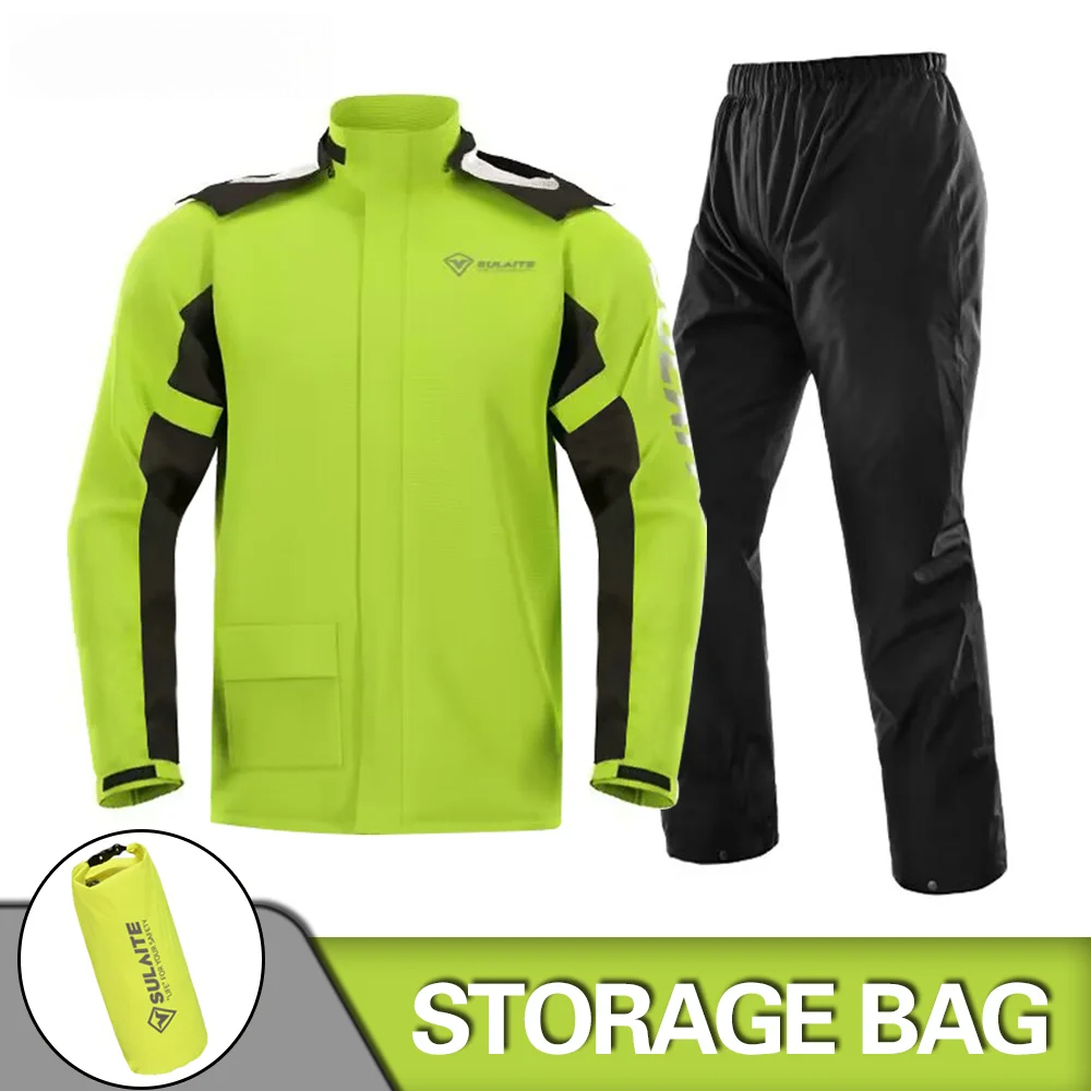 Motorcycle Raincoat Suit Rains - Fishing Rain Suit recensione e prezzo