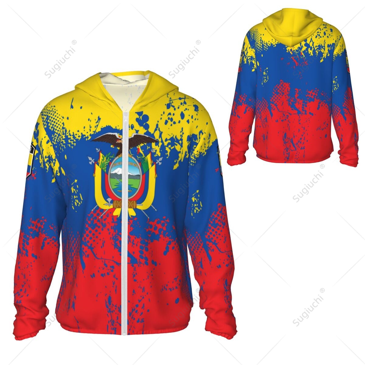 Ecuador Flag Sun Protection Ho - Fishing Hoodie recensione e prezzo