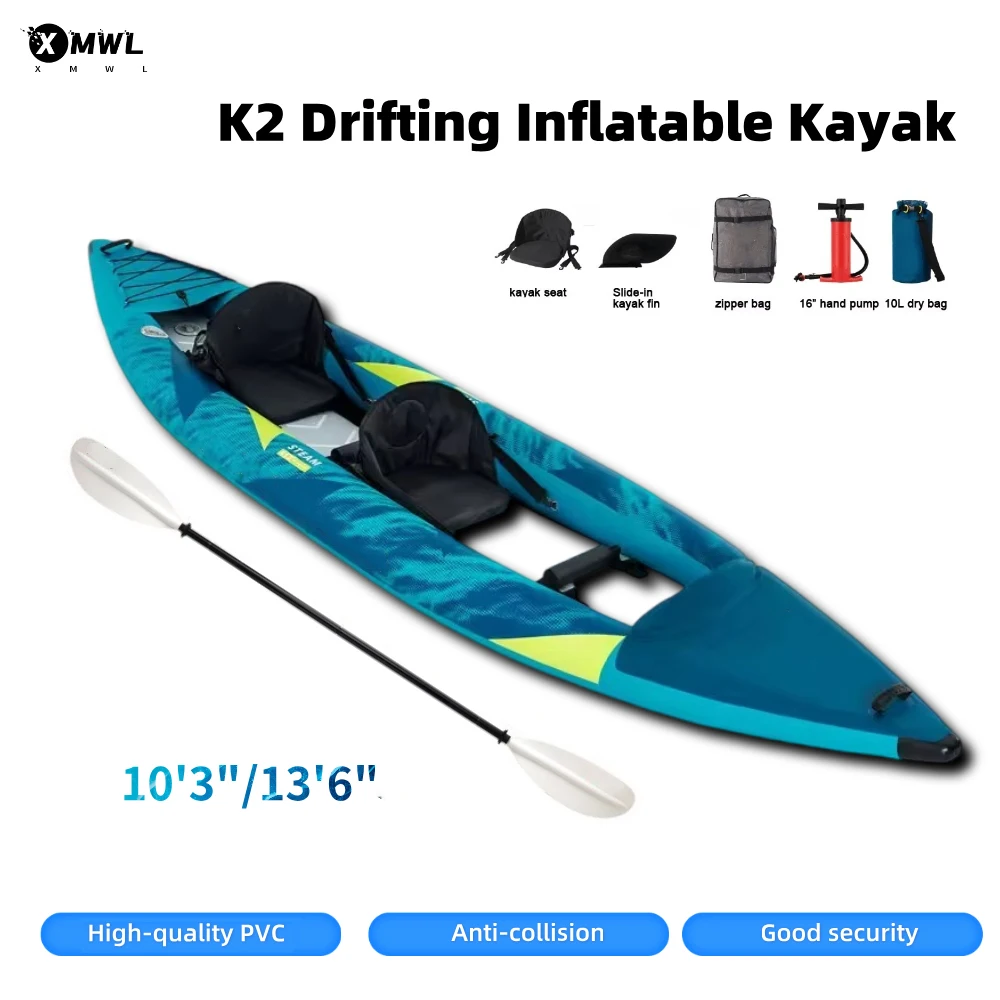 Canoe Kayak Inflatable Boat 1- - Fishing Bag Waterproof recensione e prezzo