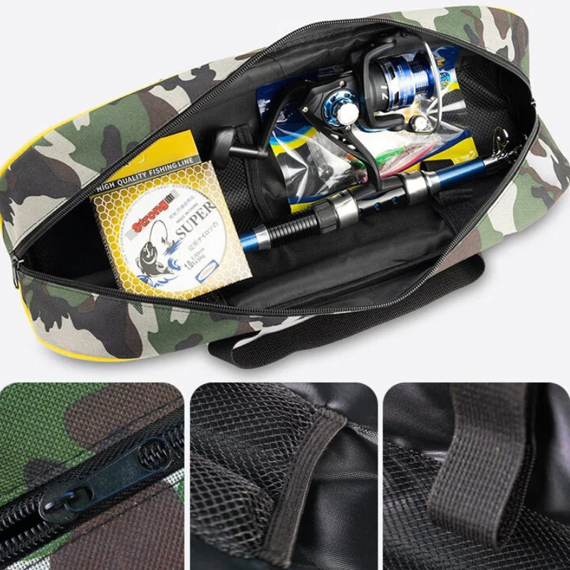 JSFUN 1PC Fishing Rod Bag Port - Fishing Backpack recensione e prezzo