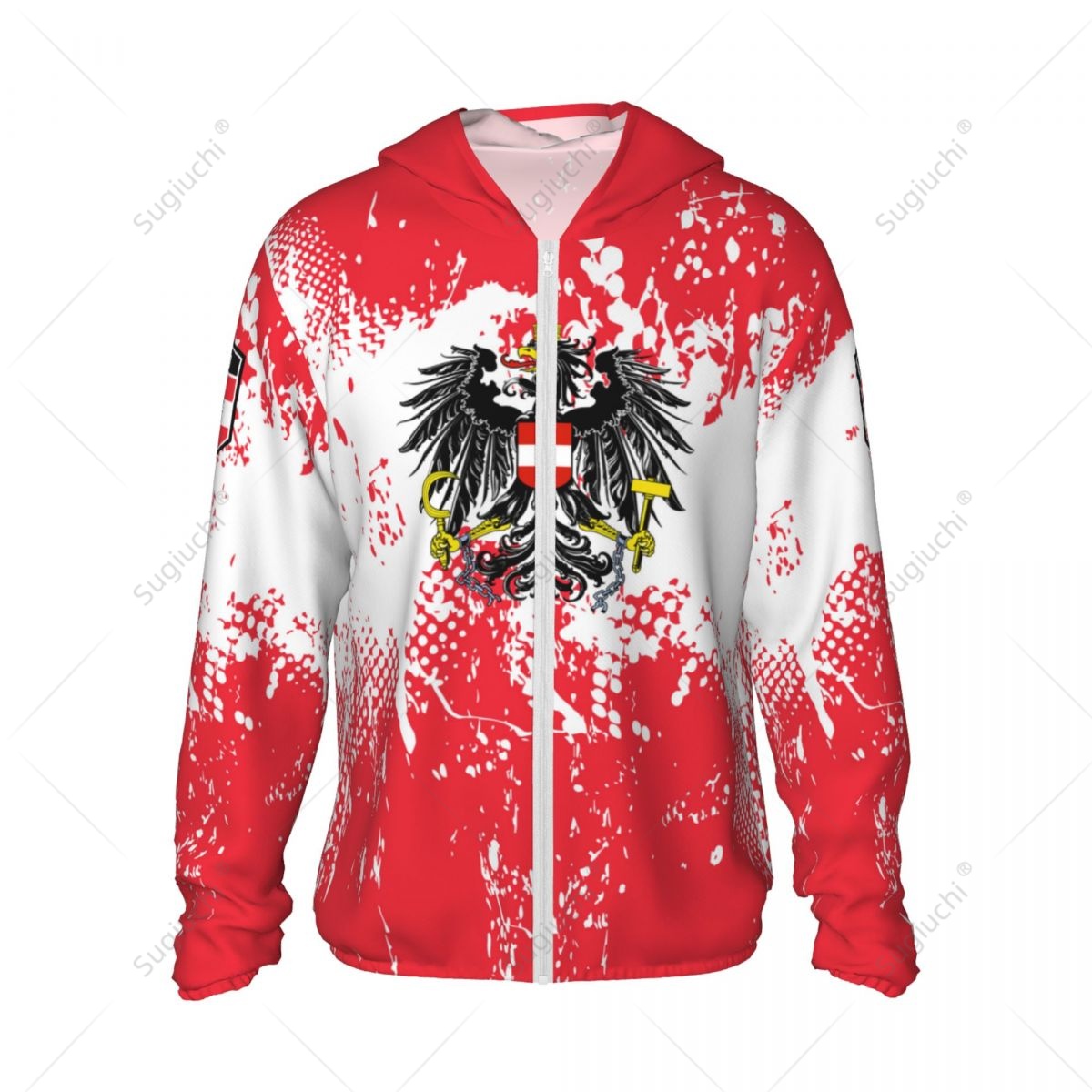 Austria Flag Sun Protection Ho - Fishing Hoodie recensione e prezzo