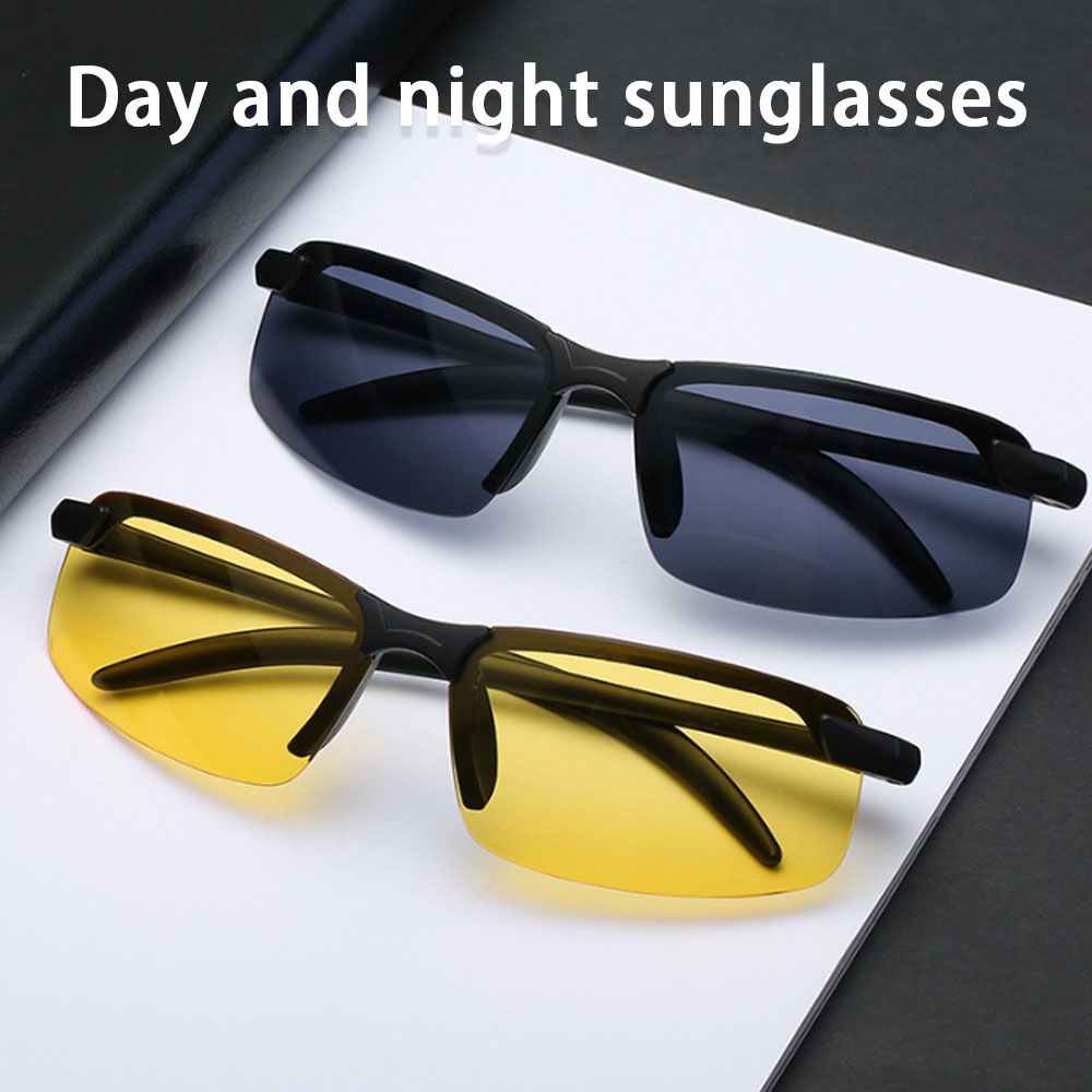 Rimless trendy Sunglasses man  - Fishing Sunglasses Polarized recensione e prezzo