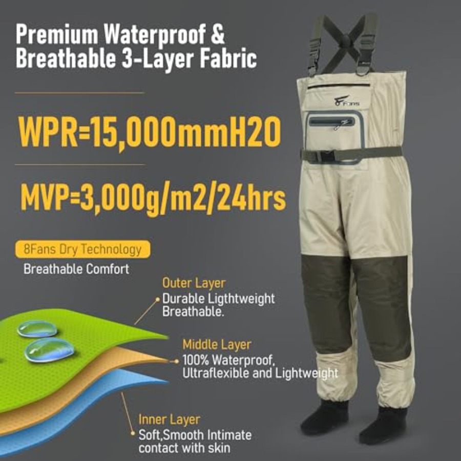 Fishing Chest Waders for Men a - Fishing Waders recensione e prezzo