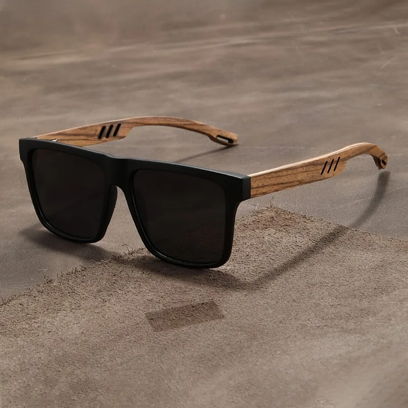 Natural Wood Temple Polarized  - Fishing Sunglasses Polarized recensione e prezzo