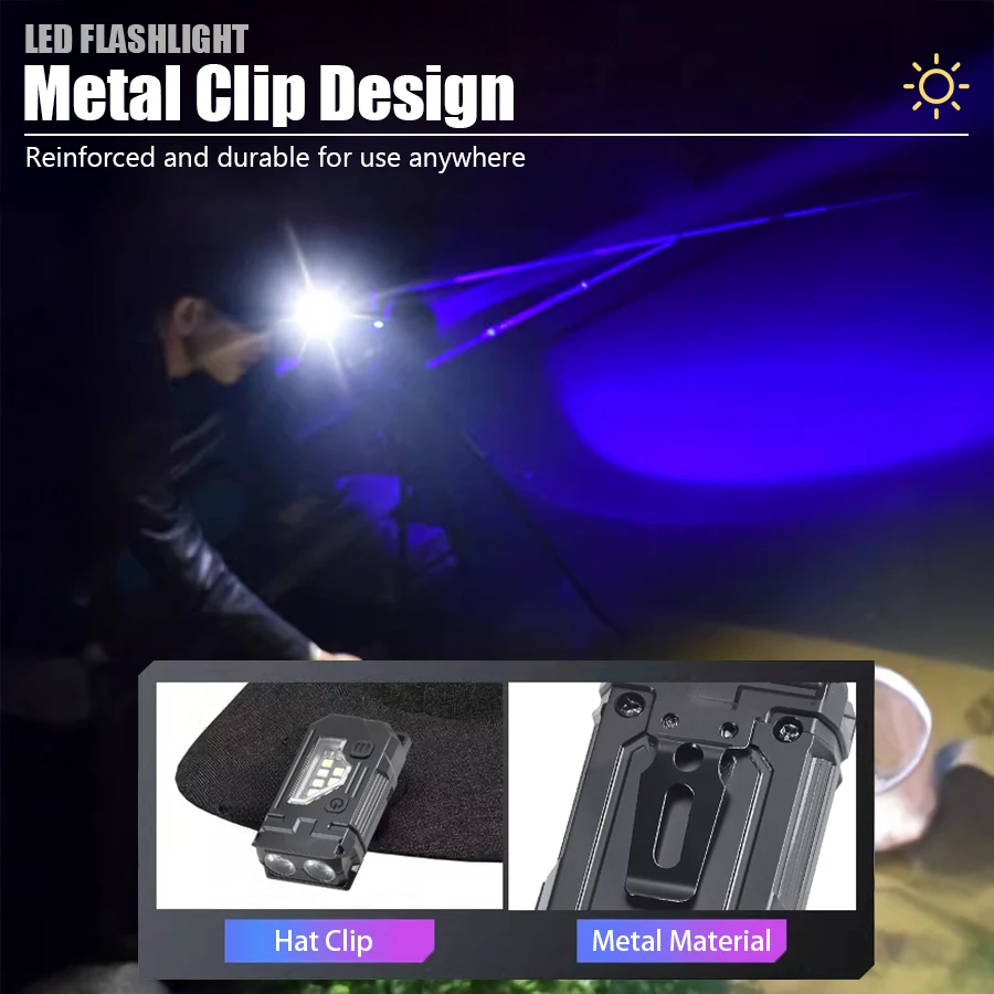 Mini Keychain EDC Flashlight - - Fishing Hat recensione e prezzo