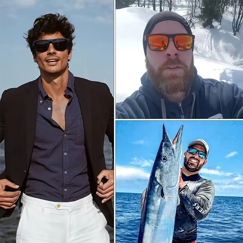 Fashion Vintage Square Polariz - Fishing Sunglasses Polarized recensione e prezzo